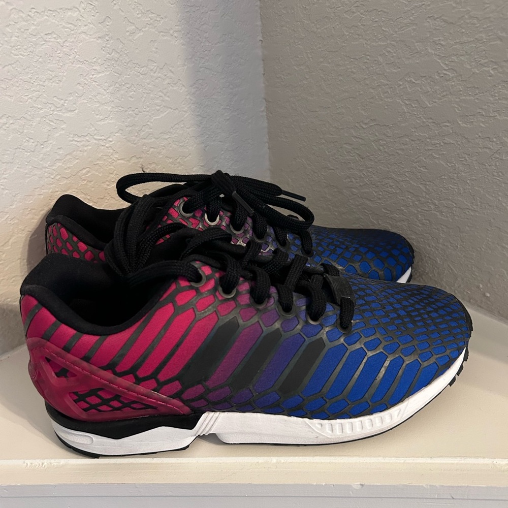 adidas flex torsion zx flux xeno blue pink